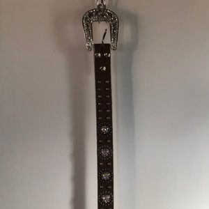 Western bling belt XL